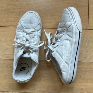 Pre-owned Nike Court Legacy Mule 'White'